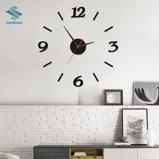 Đồng hồ dán tường nghệ thuật diy - chữ số