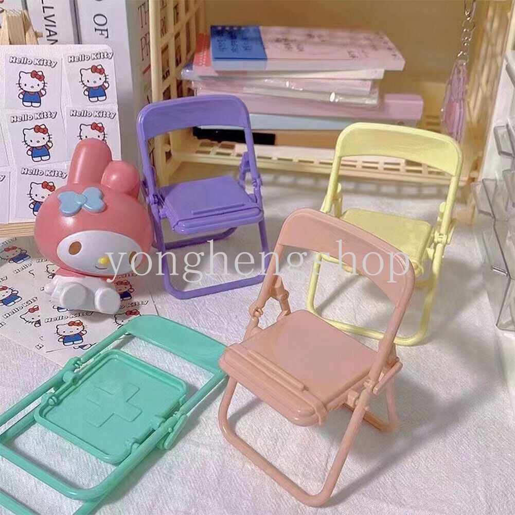 Giá Đỡ Điện Thoại / Máy Tính Bảng Mini Hình Ghế Ngồi Dễ Thương