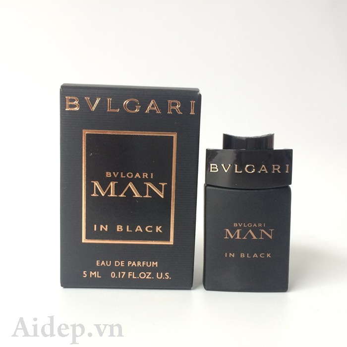 Nước hoa nam mini Bvlgari Man in Black 5ml