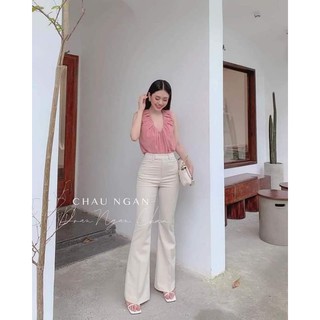 set quần ống loe sịn sò
