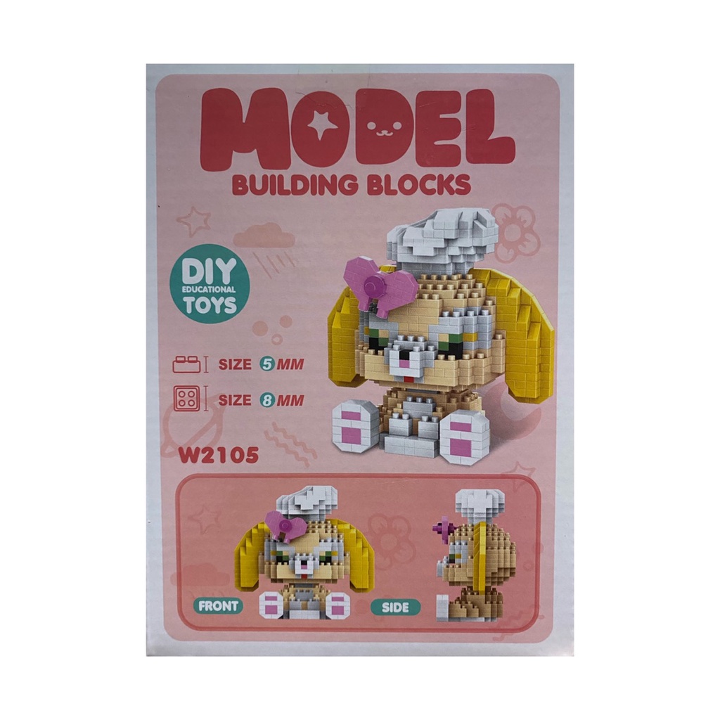 Đô chơi cho bé : Đồ chơi lắp ráp lego3D dễ thương