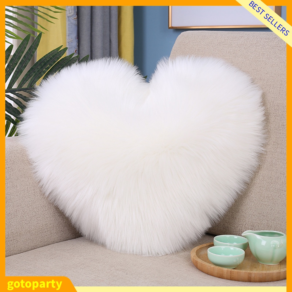 Gối Cotton PP Mềm Hình Trái Tim Trang Trí Ghế Sofa