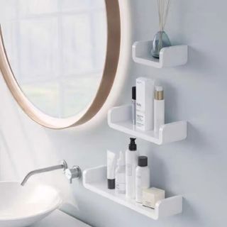 Kệ nhà tắm, kệ trang trí, để đồ siêu hít thông minh, không cần khoan tường