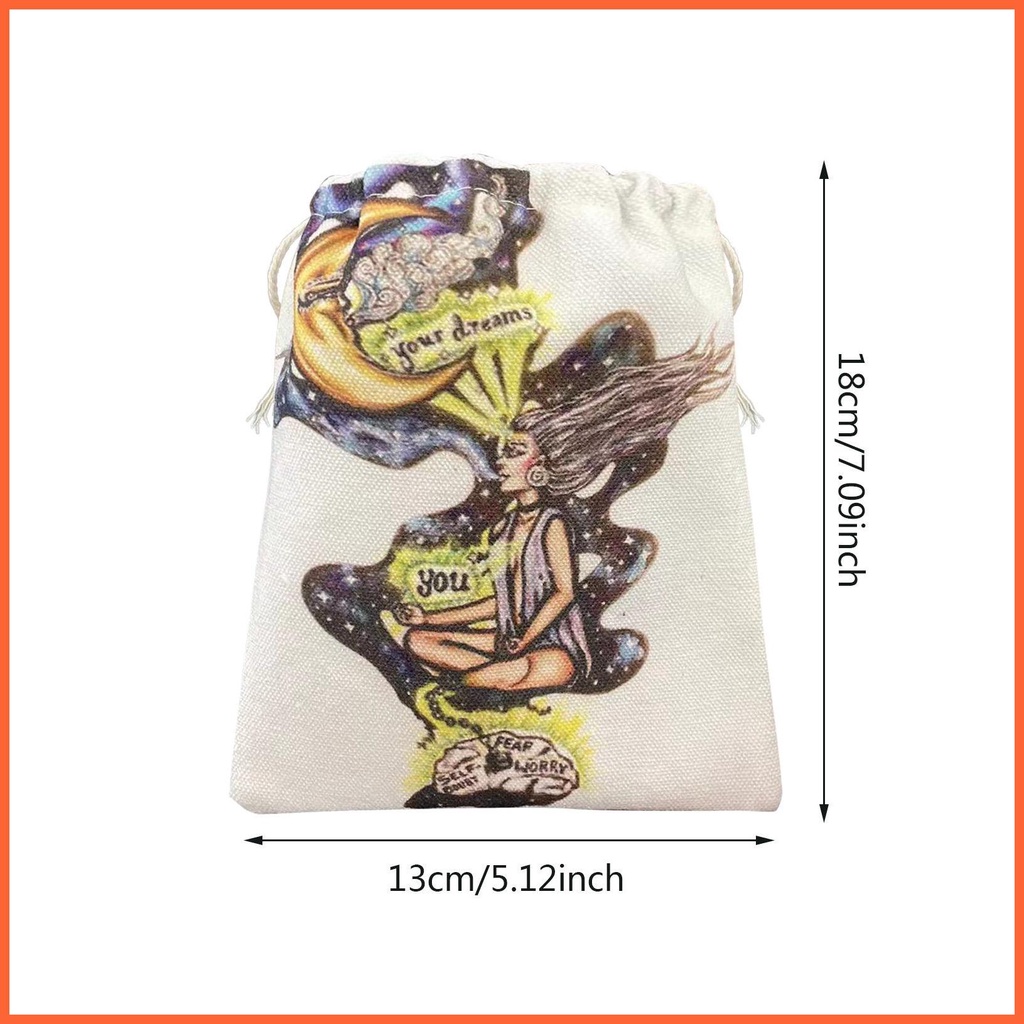 Túi Đựng Bài Tarot 13X18Cm Tiện Lợi Xinh Xắn