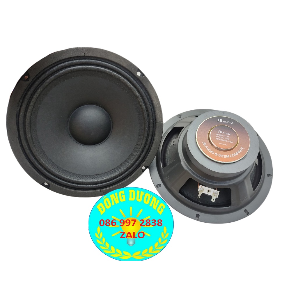 GÍA 2 CỦ - BASS 20 JB AUDIO GÂN VẢI TỪ 100 XƯƠNG SẮT ĐEN - LOA TRỢ LỜI