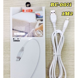 Cap sạc iphone chính hãng byz bc-007i 1200mm