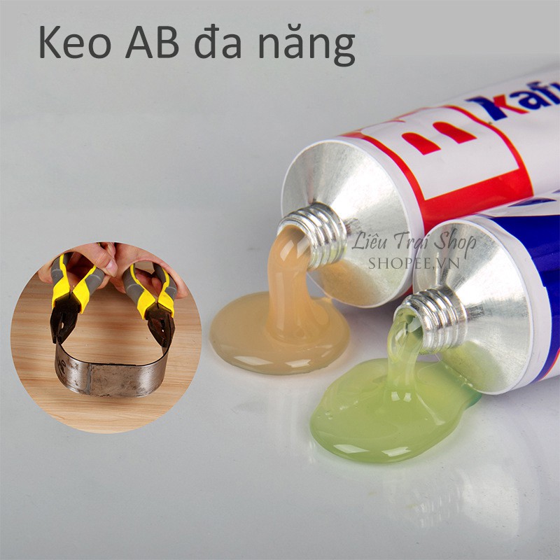 Keo đa năng AB keo hai thành phần dán gỗ gốm sứ kim loại nhựa