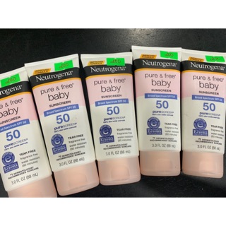 Kem chống nắng Neutrogena Pure Free Baby Sunscreen Lotion SPF 50