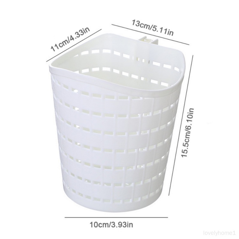 Giỏ Nhựa Đựng Đồ Dùng Cá Nhân Có Móc Treo Xoay 360° Tiện Dụng Cho Nhà Bếp/ Nhà Tắm