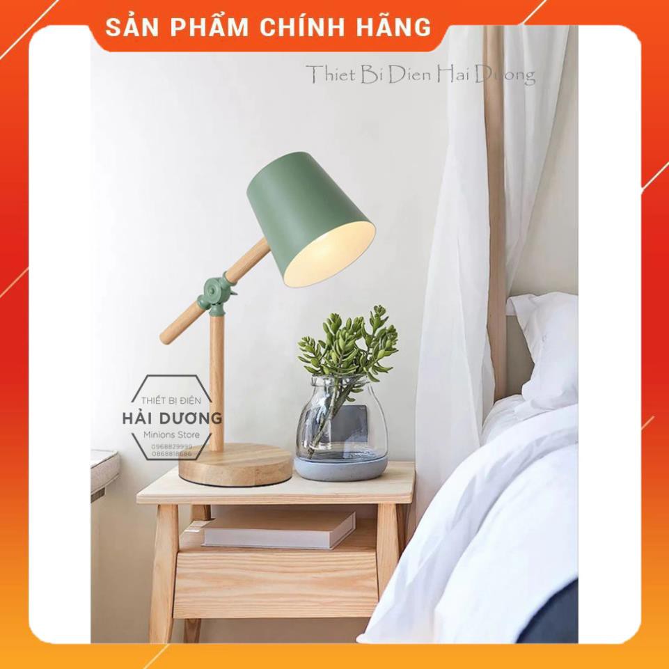 Đèn bàn học tập, làm việc, đèn decor phong cách vintage TN3033 + Tặng bóng 5w (Nhiều màu lựa chọn)