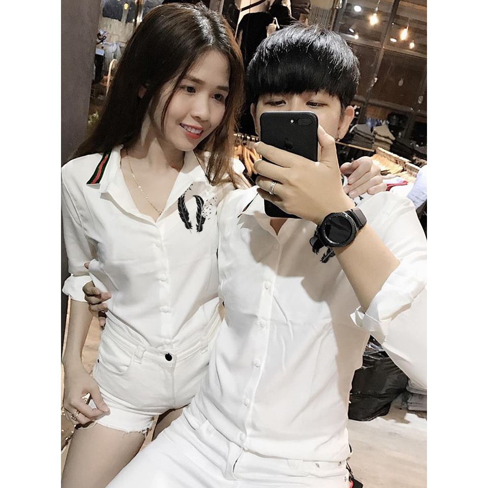 Áo sơ mi cặp