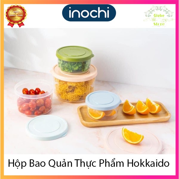 [6size] Hộp Đựng Thức Ăn, Hộp Bảo Quản Thực Phẩm An Toàn Nhựa Loại Tròn Inochi | BigBuy360 - bigbuy360.vn
