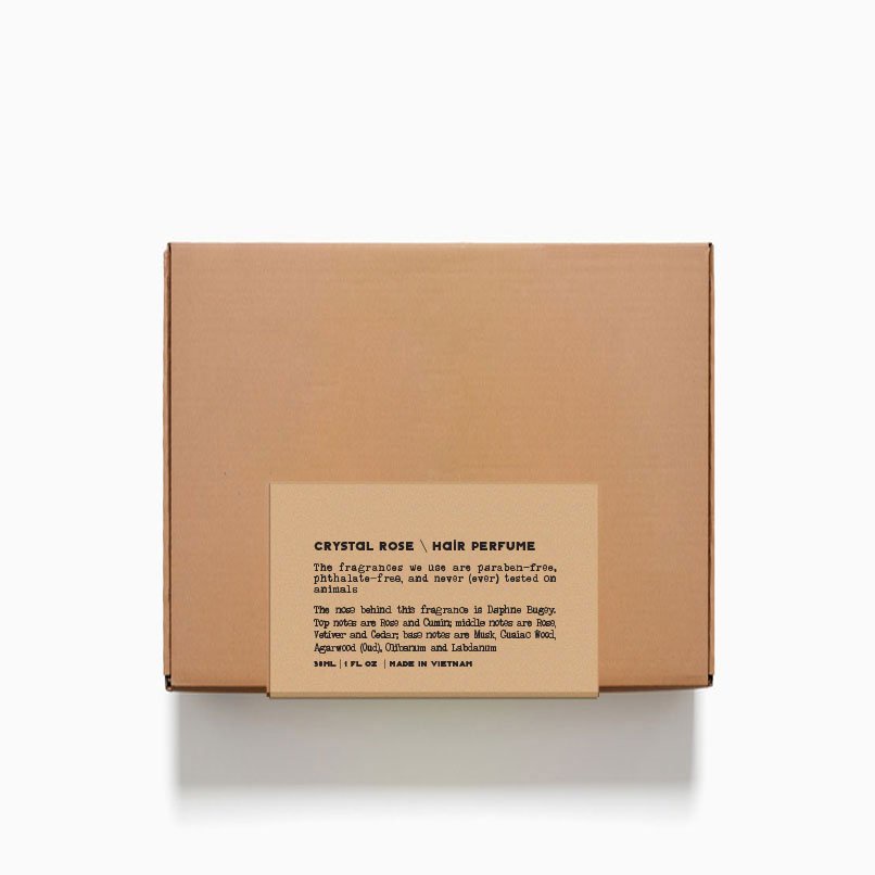 NƯỚC HOA 𝐓𝐎́𝐂&BODY 2IN1 - CRYSTAL ROSE