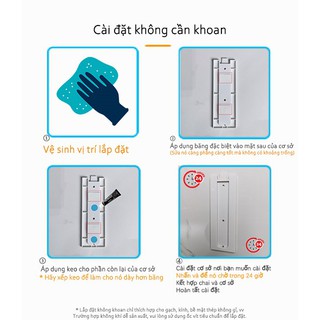 iTogether Soap shampoo dispenser No drilli wall mounted suitable for kitchen bathroom