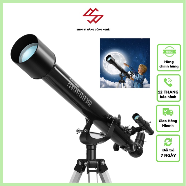 Kính thiên văn cao cấp Celestron 60AZ 21041 ( Ngắm trăng - Ngắm sao )