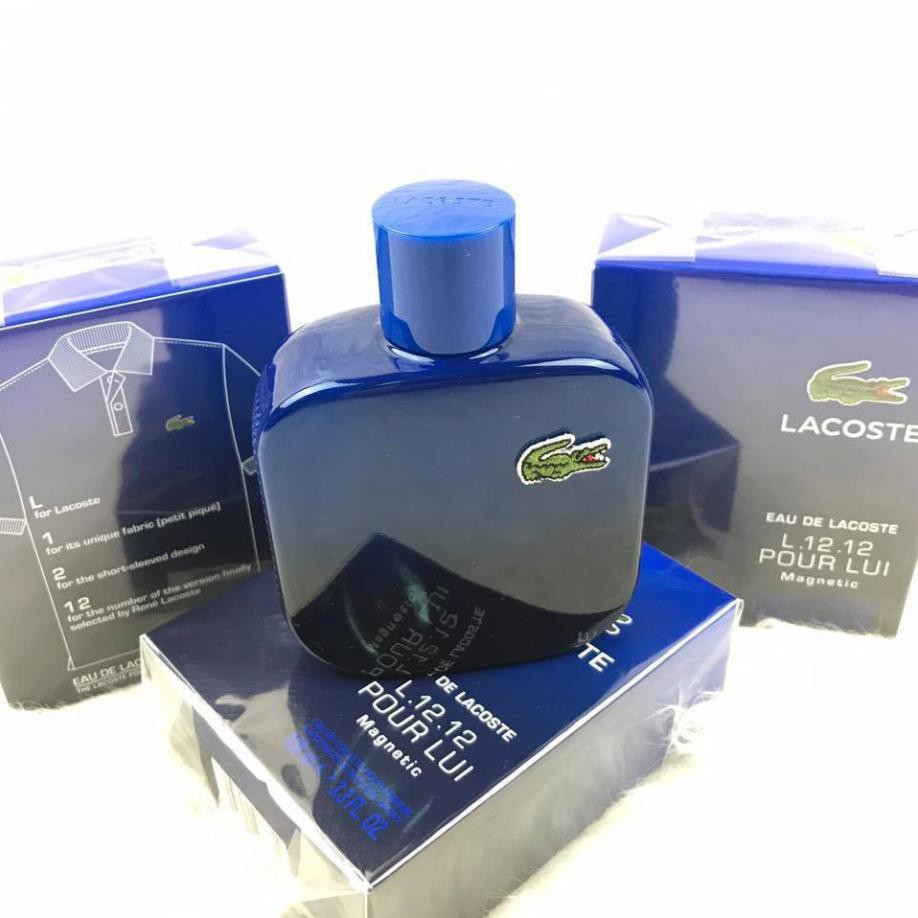 Jelly.Store  Perfume - Nước Hoa Lacoste L.12.12 Pour Lui Magnetic - Nước hoa Authentic