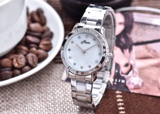 Đồng Hồ Nữ Mwatch Nạm Đá 