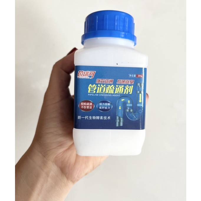 Bột Thông Cống Và Khử Mùi Hôi Bồn Cầu