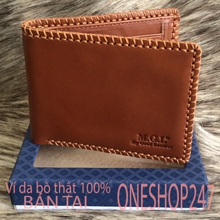 Bóp ví nam da bò thật 100%