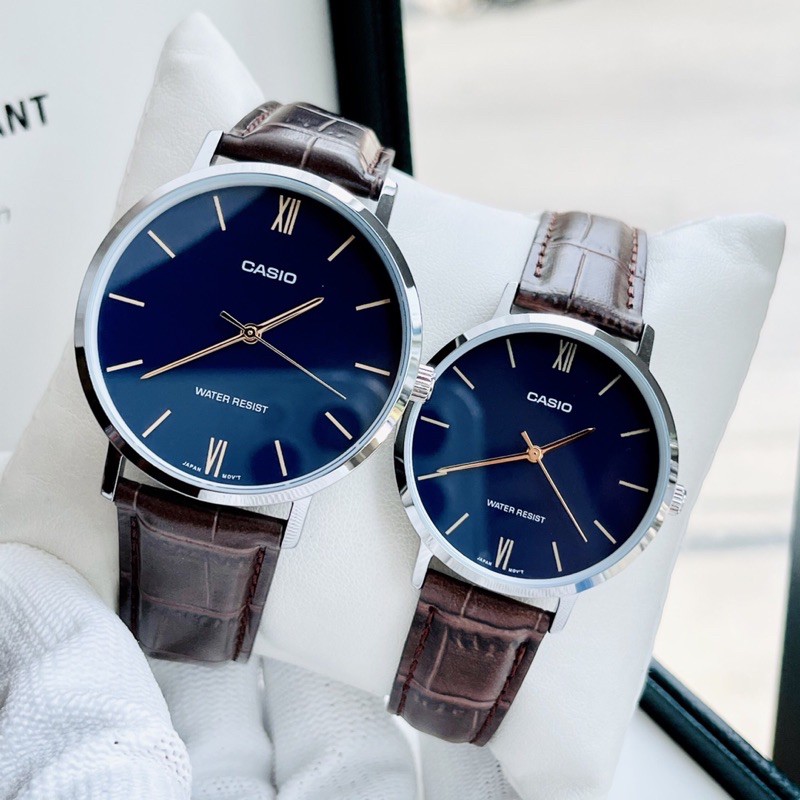 Đồng hồ kim dây da couple nam nữ Casio VT01 giá tốt nhiều mẫu | BigBuy360 - bigbuy360.vn