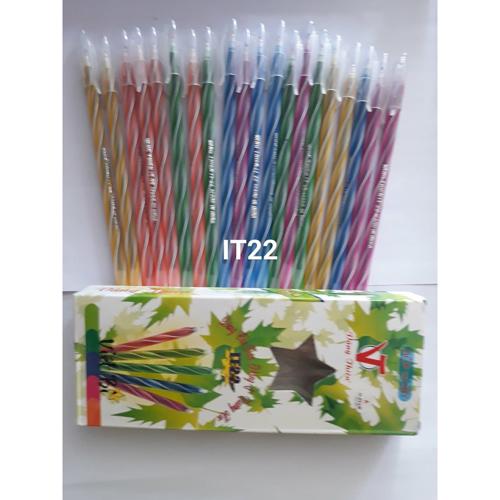 Hộp 20 cây bút nến dài cao cấp Ấn độ