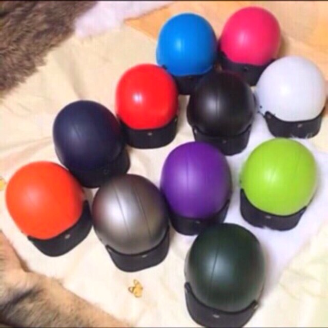 Mũ nón bảo hiểm trơn đủ màu