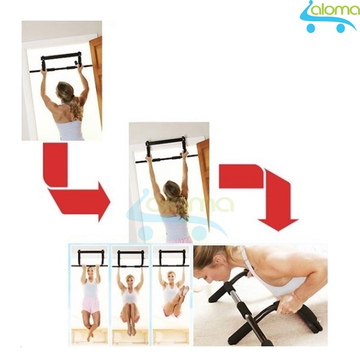 Xà đơn gắn cửa tập gym đa năng nhiều động tác Iron Gym