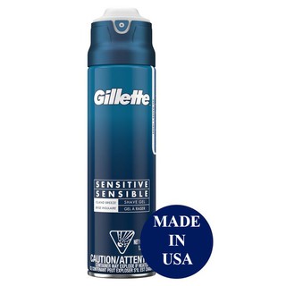 Gel Cạo Râu Gillette Sensitive Sensible Chai 170gr