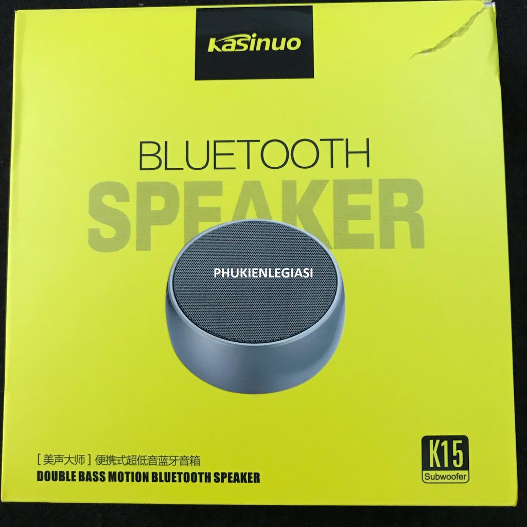 Loa Bluetooth Kasinuo K15 công suất 5w