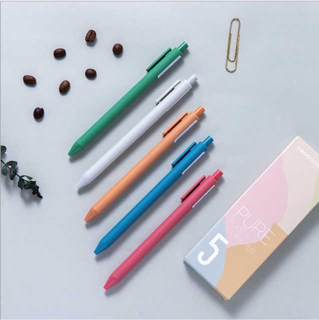 Bộ 5 Bút Gel KACOGREEN - 5 Tông Màu Mới Nhất !!!