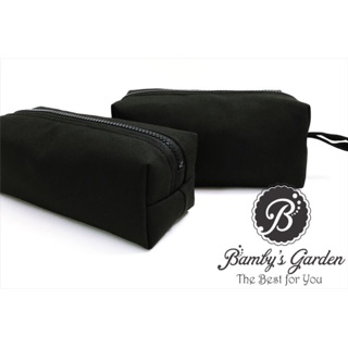 ⭐️[BEST SELLER]⭐️Bóp Viết - Hộp Bút - Túi Makeup - Black Smooth - Đen trơn / Hoạ tiết☘️