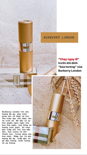 Nước Hoa mini 20ml BURBERRY LONDON | Thế Giới Skin Care
