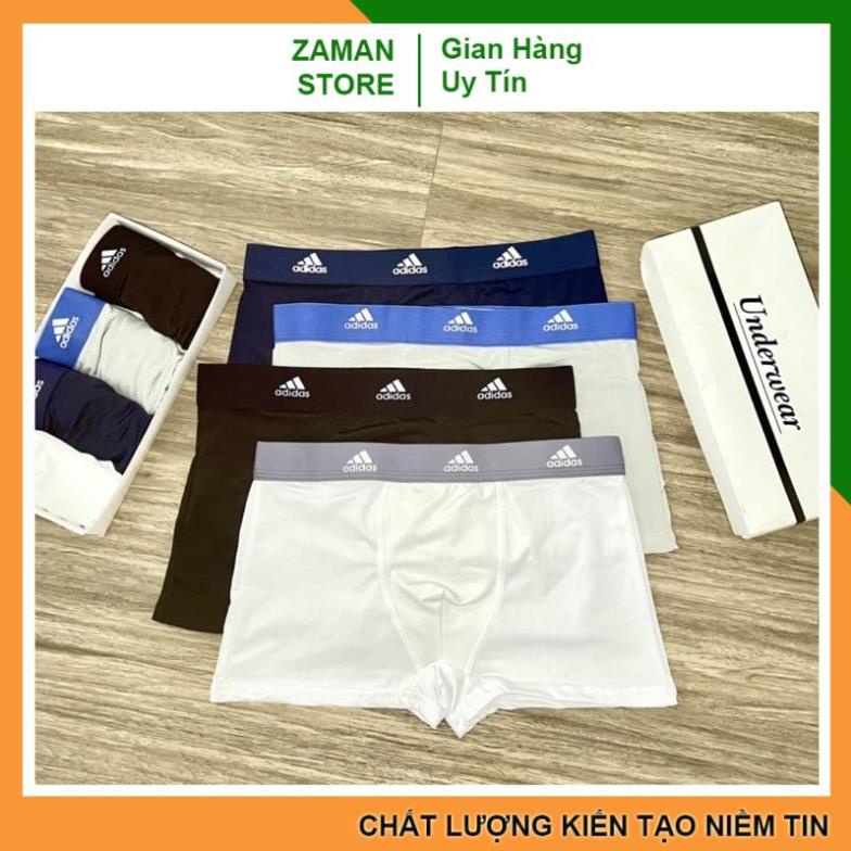 Quần sịp đùi nam cao cấp, quần lót nam thun lạnh co giãn thoáng mát khử khuẩn - Zaman