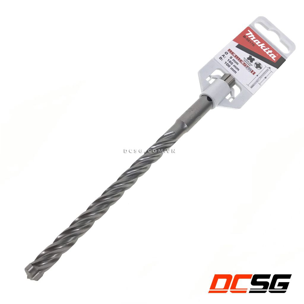 Mũi khoan bê tông Nemesis II chuôi Sds-Plus 5-16x160mm Makita| DCSG