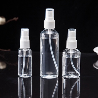 Chai nhựa 100ml phun sương nắp xịt, nắp vặn chiết mỹ phẩm giá rẻ