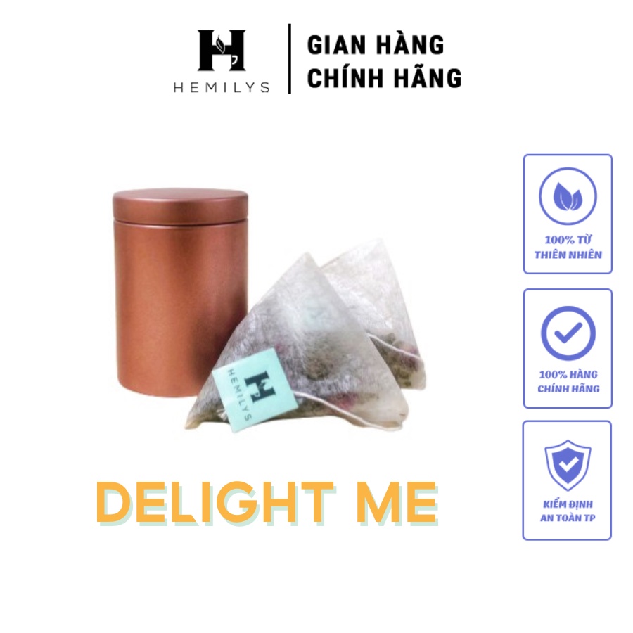 Trà Thảo Mộc Trà Lài Chống Oxi Hóa Giảm Stress Giảm Nguy Cơ Ung Thư Giảm Cholesterol Máu Delight Me Hemilys Tea