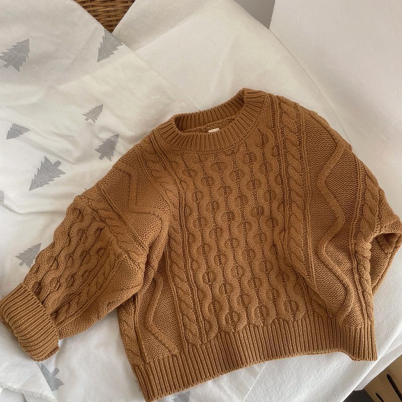 Áo Sweater Phong Cách Hàn Quốc Thời Trang Thu Đông Dành Cho Trẻ