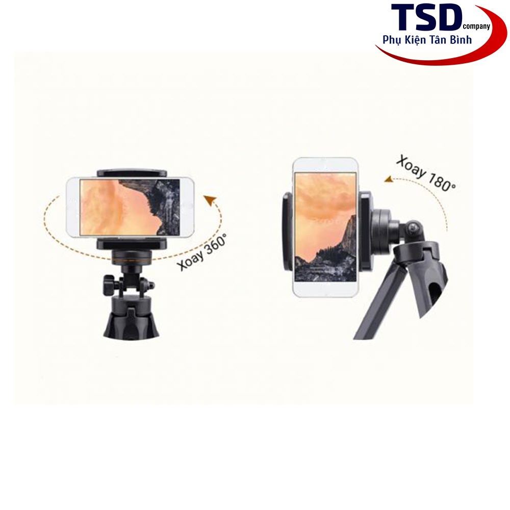 Tripod Support Mini 3 Chân Cho Điện Thoại, Máy Ảnh