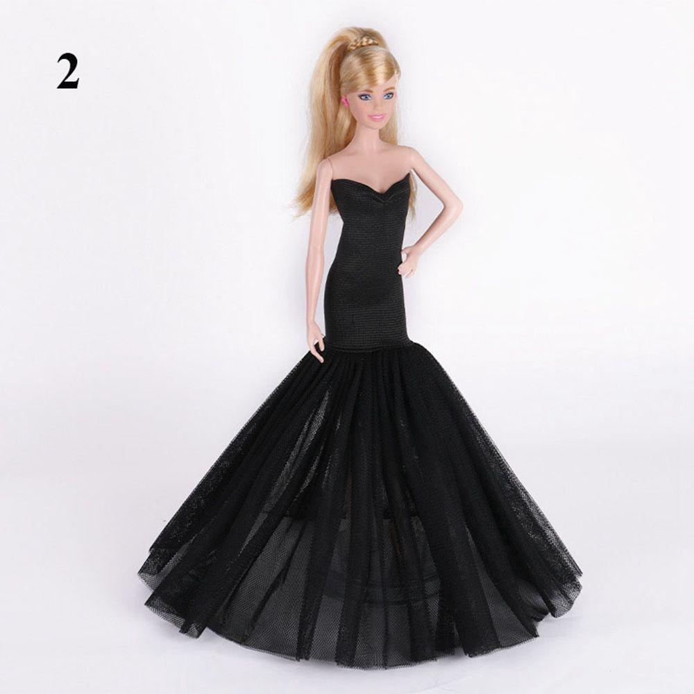 Đầm Sọc Cầu Vồng Cho Búp Bê