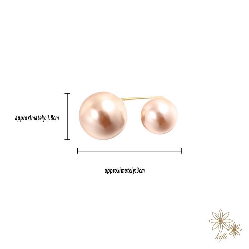 【kifli】Ghim cài áo dạng hạt ngọc trai phong cách retro thời trang cho nữ