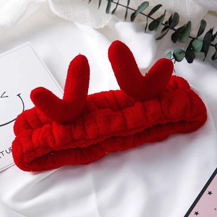 Băng Đô Cài Tóc Hình Sừng Tuần Lộc Đáng Yêu Cho Nữ