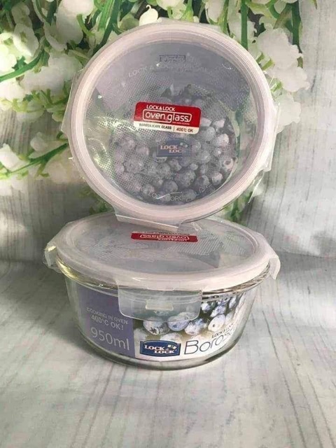 THỐ THỦY TINH CAO CẤP LOCK&LOCK 950ML