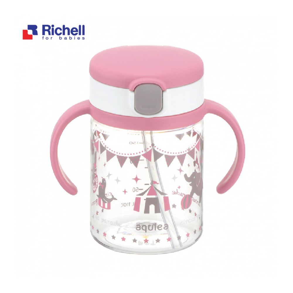 Cốc ống hút Richell