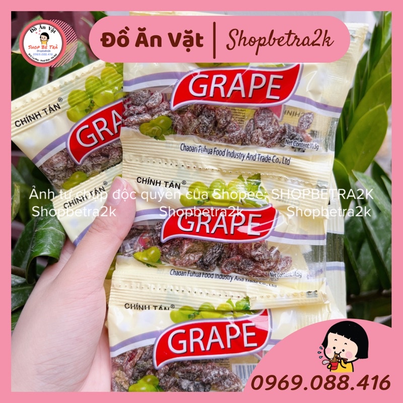 Ô mai nho tàu tuổi thơ