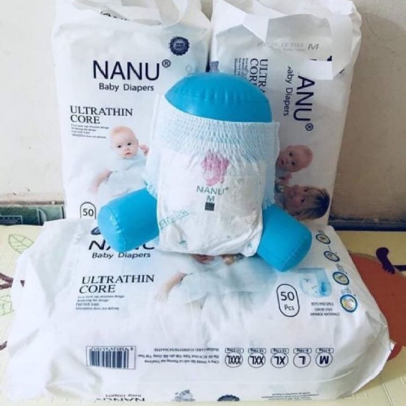 Tã quần NANU mẫu mới M100/L100/XL100/XXL100/XXL100