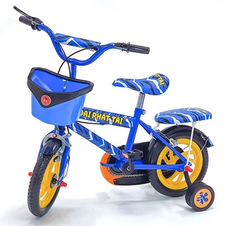 Xe đạp trẻ em 2 bánh hình hổ cho bé trai 2-3-4-5 tuổi size 12-14inch