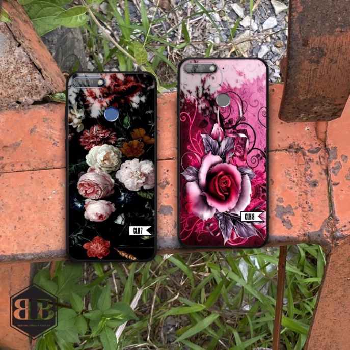 Ốp lưng kính cường lực Huawei Y6 Prime 2018 bao xinh,bao giá