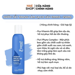 Nước Tẩy Trang Sạch Sâu Không Khô Da Emmie By Happy Skin 250ml - Hàng Việt Nam Chất Lượn thumbnail