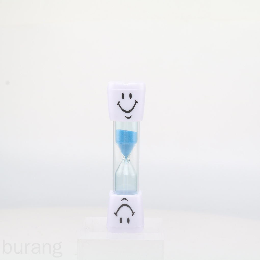 Đồng hồ cát canh giờ đánh răng 2 phút hình mặt cười cho bé