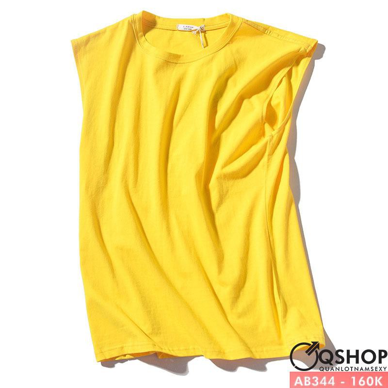 ÁO THUN 3 LỔ TRƠN TANKTOP NAM  AB344